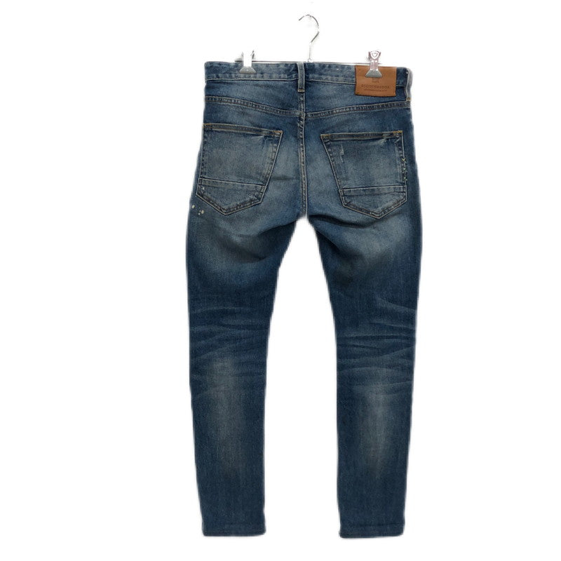 【現状渡し品】【メンズ】 SCOTCH&SODA スコッチ アンド ソーダ 144824-18-FWMD-C85 デニムパンツ ボトムス 152-250312-hn-05-fur サイズ：W28 L32 カラー：インディゴ 万代Net店