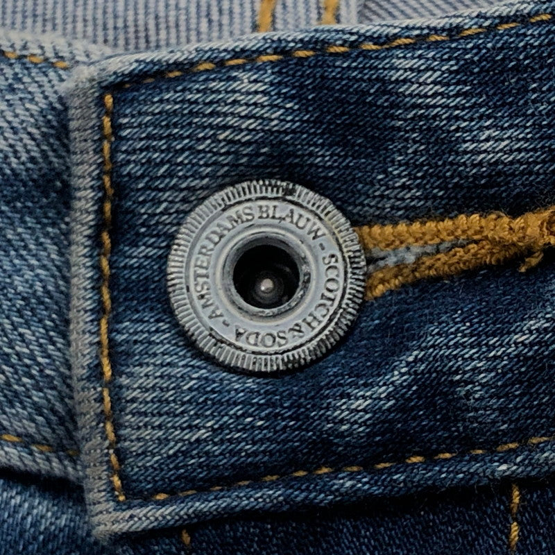 【現状渡し品】【メンズ】 SCOTCH&SODA スコッチ アンド ソーダ 144824-18-FWMD-C85 デニムパンツ ボトムス 152-250312-hn-05-fur サイズ：W28 L32 カラー：インディゴ 万代Net店