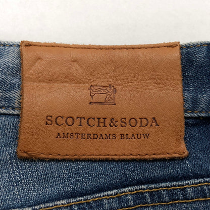 【現状渡し品】【メンズ】 SCOTCH&SODA スコッチ アンド ソーダ 144824-18-FWMD-C85 デニムパンツ ボトムス 152-250312-hn-05-fur サイズ：W28 L32 カラー：インディゴ 万代Net店