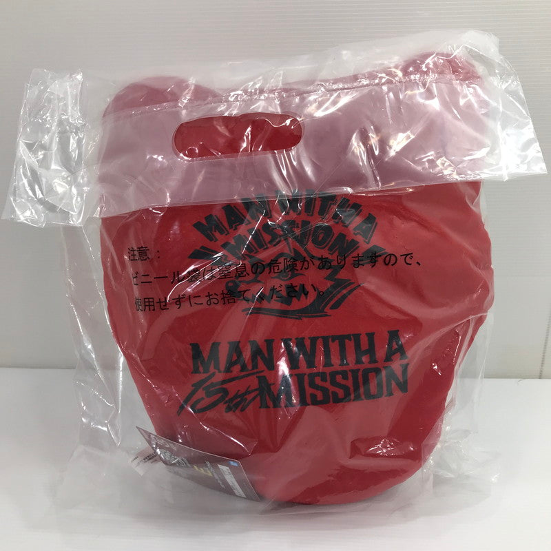 【中古美品】 一番くじ MAN WITH A MISSION 15th ANNIVERSARY E賞 Jean-Ken Johnny フェイスクッション 087-260326-yk-15-tag 万代Net店