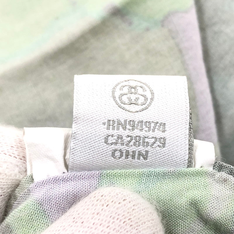 【現状渡し品】【メンズ】 STUSSY ステューシー オープンカラーシャツ カジュアルシャツ 半袖 トップス 142-251018-hn-03-fur サイズ：S カラー：グリーン/グレー系 万代Net店