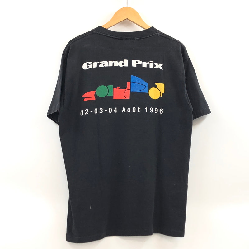 【中古品】【メンズ】 GRAND PRIX グランプリ 1999 RECING TEAM S/S TEE USA製 半袖Tシャツ トップス 146-260902-hn-06-fur サイズ：L カラー：ブラック 万代Net店