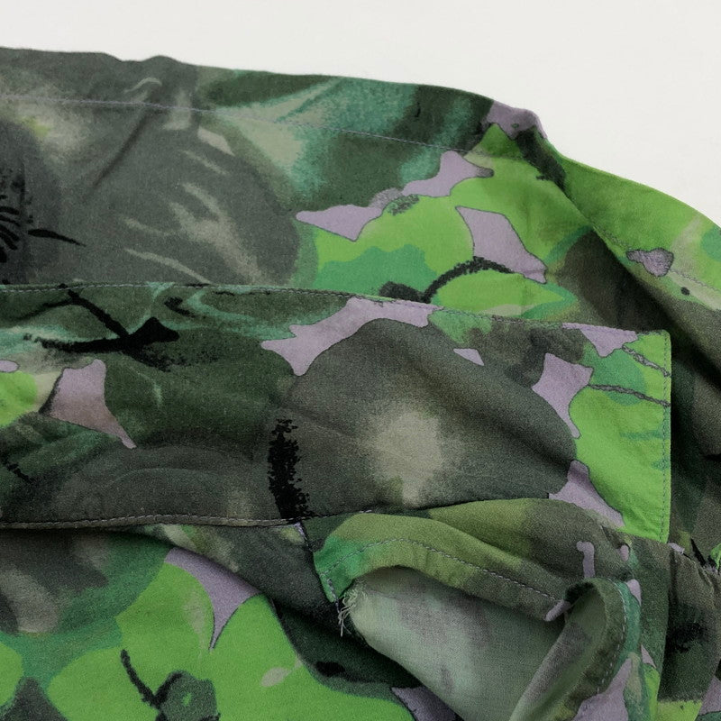 【現状渡し品】【メンズ】 STUSSY ステューシー オープンカラーシャツ カジュアルシャツ 半袖 トップス 142-251018-hn-03-fur サイズ：S カラー：グリーン/グレー系 万代Net店