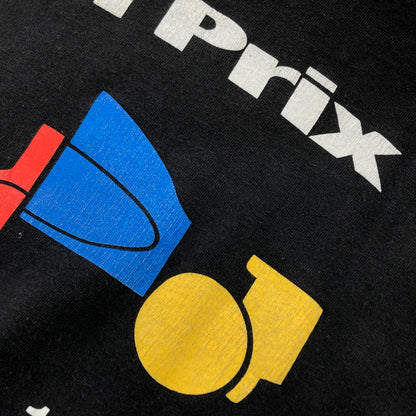 【中古品】【メンズ】 GRAND PRIX グランプリ 1999 RECING TEAM S/S TEE USA製 半袖Tシャツ トップス 146-260902-hn-06-fur サイズ：L カラー：ブラック 万代Net店