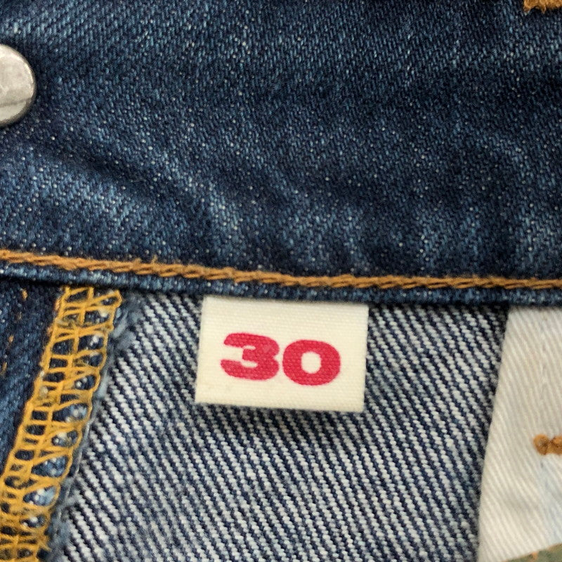 【現状渡し品】【メンズ】 BLUE BLUE ブルーブルー PP6 フレアデニムパンツ ボトムス 156-250312-hn-06-fur サイズ：W30 L32 カラー：インディゴ 万代Net店