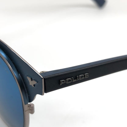 【中古品】【メンズ/レディース】 POLICE ポリス MOMENTUM2 S8950 モメンタム2 サングラス アイウェア 203-250709-hn-04-fur サイズ：51ロ21 140 カラー：ブルー/ブラック 万代Net店