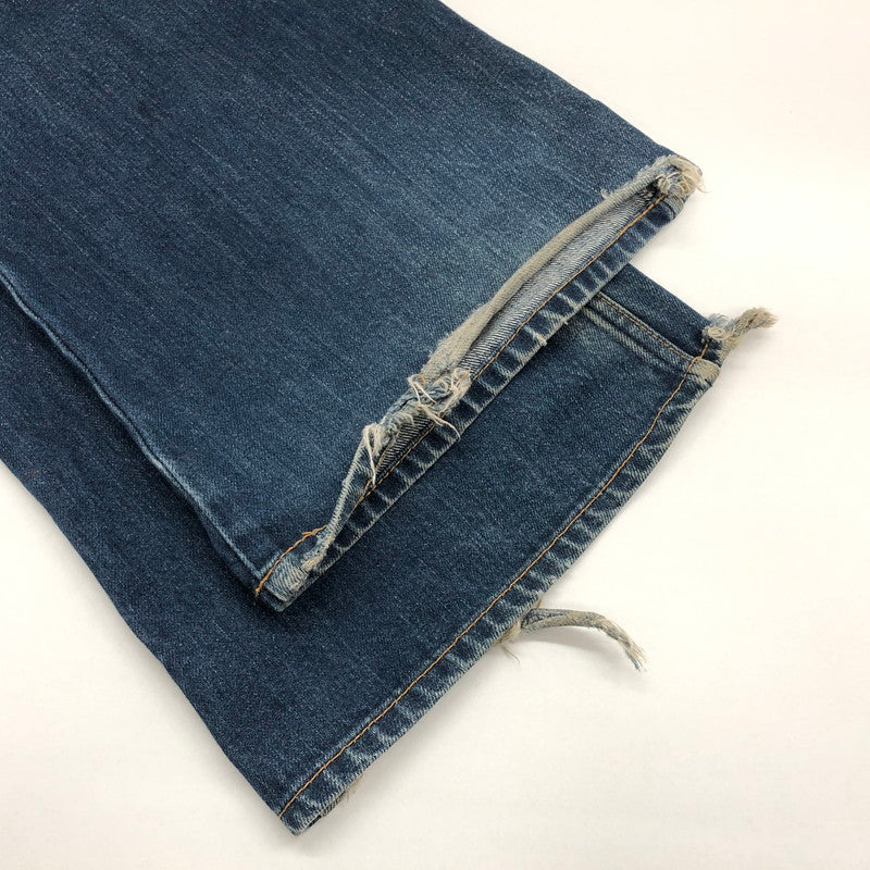 【現状渡し品】【メンズ】 BLUE BLUE ブルーブルー PP6 フレアデニムパンツ ボトムス 156-250312-hn-06-fur サイズ：W30 L32 カラー：インディゴ 万代Net店