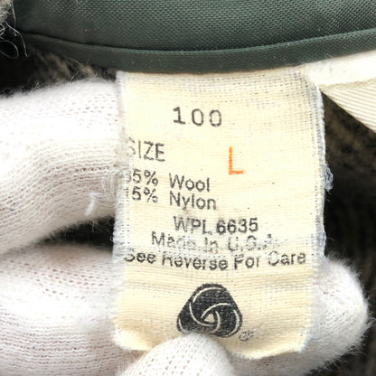【中古品】【メンズ】 WOOLRICH ウールリッチ 70S ウールシャツ 長袖 トップス 144-251018-hn-05-fur サイズ：L カラー：グレー系 万代Net店