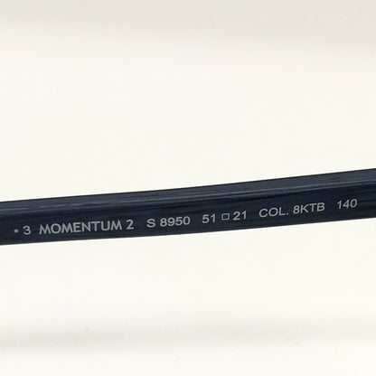 【中古品】【メンズ/レディース】 POLICE ポリス MOMENTUM2 S8950 モメンタム2 サングラス アイウェア 203-250709-hn-04-fur サイズ：51ロ21 140 カラー：ブルー/ブラック 万代Net店