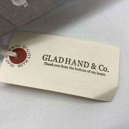 【中古美品】【メンズ】 GLAD HAND＆CO. グラッドハンド 長袖シャツ カジュアルシャツ トップス 142-250710-hn-01-fur サイズ：XL カラー：グレー 万代Net店