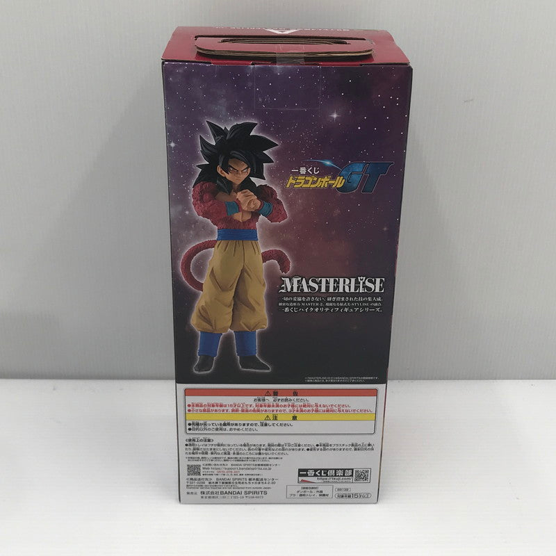 【中古美品】 一番くじ ドラゴンボールGT A賞 超サイヤ人4 孫悟空 MASTERLISE 未開封 050-260903-ti-18-tagh 万代Net店
