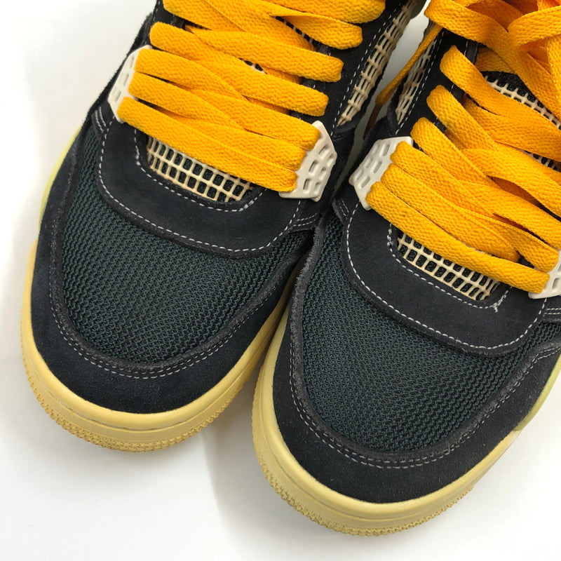 【現状渡し品】【メンズ】 NIKE ナイキ × UNION ユニオン AIR JORDAN 4 "OFF NOIR" DC9533-001 エアジョーダン4 オフノワール スニーカー シューズ 靴 160-260617-hn-02-fur サイズ：28.0cm US10 カラー：マルチカラー 万代Net店