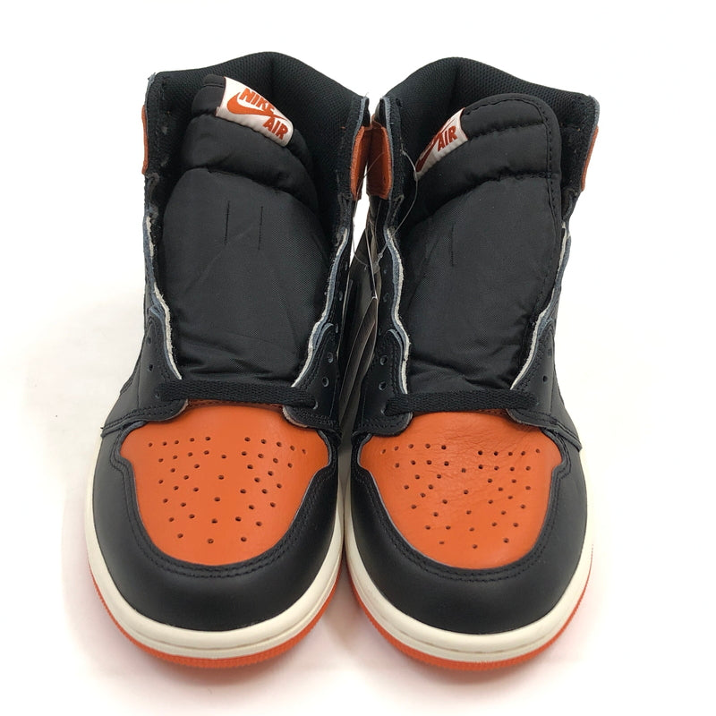 【中古品】【メンズ/レディース】 NIKE ナイキ AIR JORDAN 1 RETRO HIGH OG DZ5485-008 エアジョーダン1 レトロ ハイ OG スニーカー シューズ 靴 160-260617-hn-03-fur サイズ：25.5cm US7.5 カラー：ブラック/セイル/スターフィッシュ 万代Net店