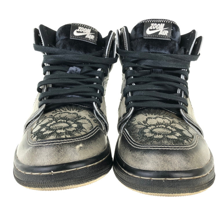 【中古品】【メンズ】 NIKE ナイキ FQ8155-010/AIR JORDAN １ HIGH ZOOM CMFT ２ DIA DE MUERTOS 160-250303-NS-4-iwa サイズ：27 カラー：ブラック 万代Net店