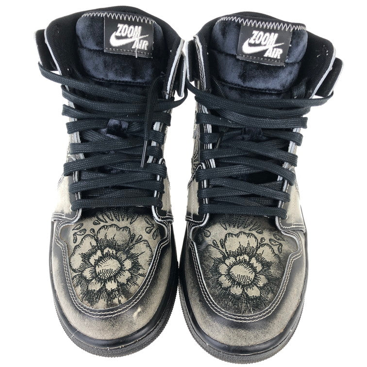 【中古品】【メンズ】 NIKE ナイキ FQ8155-010/AIR JORDAN １ HIGH ZOOM CMFT ２ DIA DE MUERTOS 160-250303-NS-4-iwa サイズ：27 カラー：ブラック 万代Net店