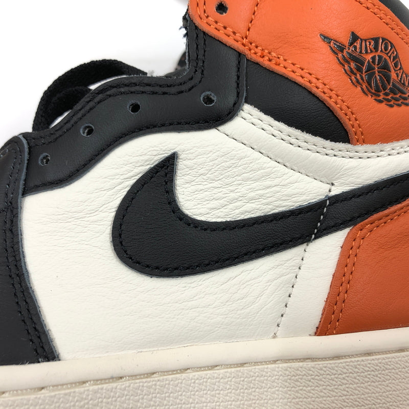 【中古品】【メンズ/レディース】 NIKE ナイキ AIR JORDAN 1 RETRO HIGH OG DZ5485-008 エアジョーダン1 レトロ ハイ OG スニーカー シューズ 靴 160-260617-hn-03-fur サイズ：25.5cm US7.5 カラー：ブラック/セイル/スターフィッシュ 万代Net店