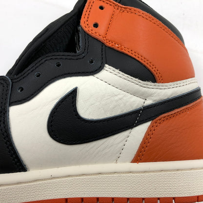 【中古品】【メンズ/レディース】 NIKE ナイキ AIR JORDAN 1 RETRO HIGH OG DZ5485-008 エアジョーダン1 レトロ ハイ OG スニーカー シューズ 靴 160-260617-hn-03-fur サイズ：25.5cm US7.5 カラー：ブラック/セイル/スターフィッシュ 万代Net店