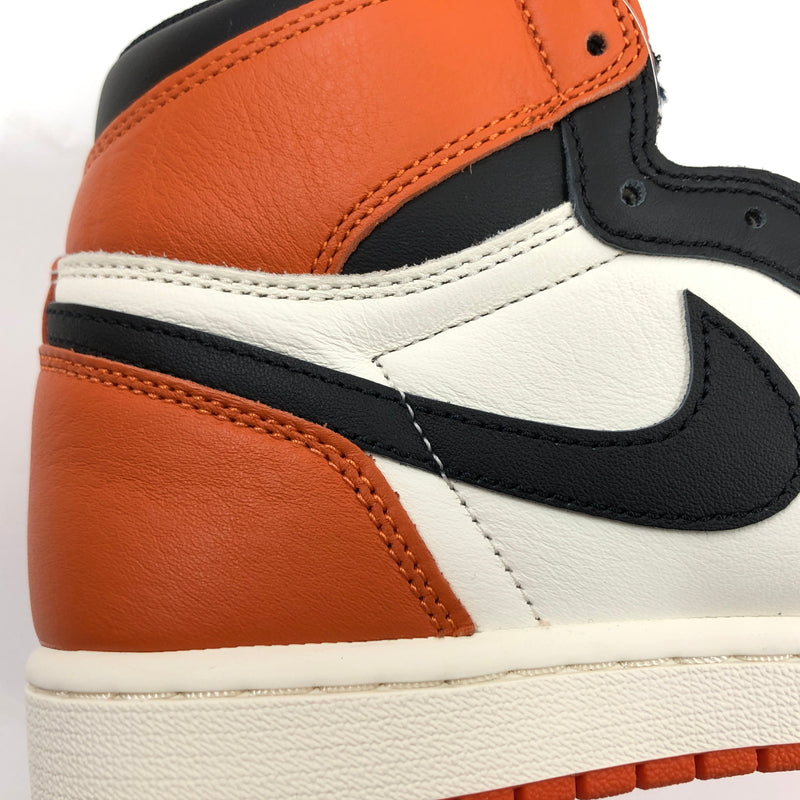 【中古品】【メンズ/レディース】 NIKE ナイキ AIR JORDAN 1 RETRO HIGH OG DZ5485-008 エアジョーダン1 レトロ ハイ OG スニーカー シューズ 靴 160-260617-hn-03-fur サイズ：25.5cm US7.5 カラー：ブラック/セイル/スターフィッシュ 万代Net店