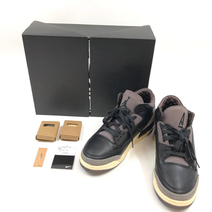 【中古品】【メンズ】 NIKE ナイキ × A MA MANIERE アママニエール WOMEN'S AIRJORDAN3 RETRO OG SP FZ4811-001 ウィメンズ エアジョーダン3 レトロ OG SP スニーカー 160-260617-hn-04-fur サイズ：29.5cm US12.5 カラー：ブラック/フラットピューター 万代Net店
