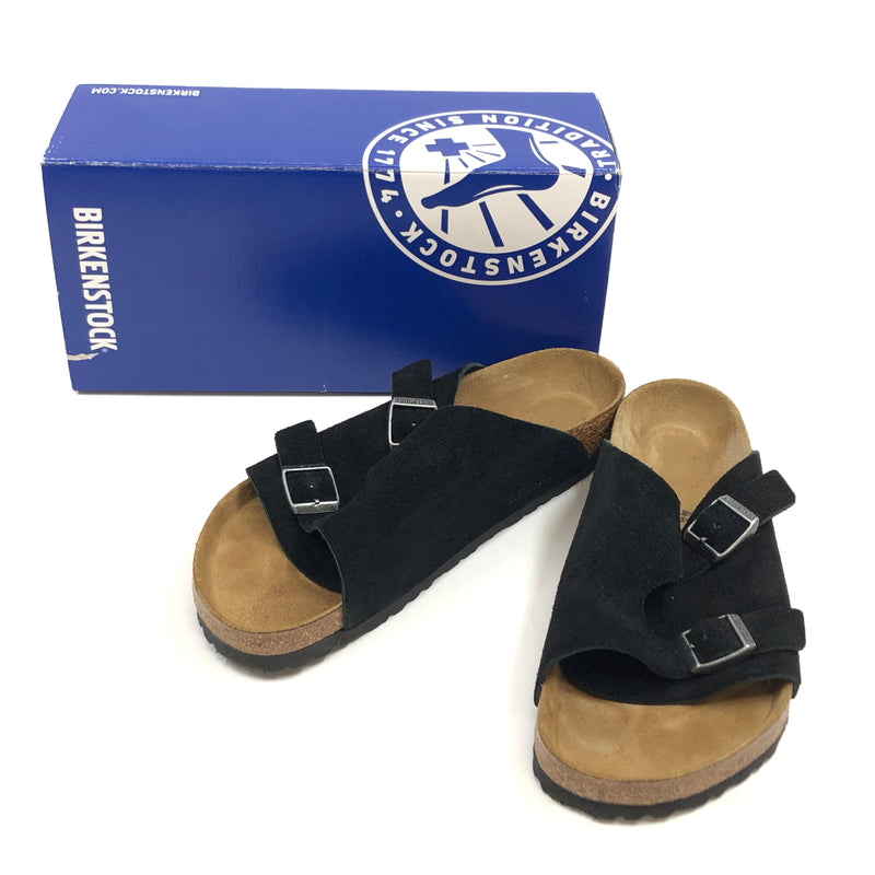 【中古品】【メンズ】 BIRKENSTOCK ビルケンシュトック ZURICH SANDALS 1025045 チューリッヒ サンダル シューズ 靴 164-260905-hn-01-fur サイズ：27.0cm US L11 カラー：ブラック/ブラウン 万代Net店