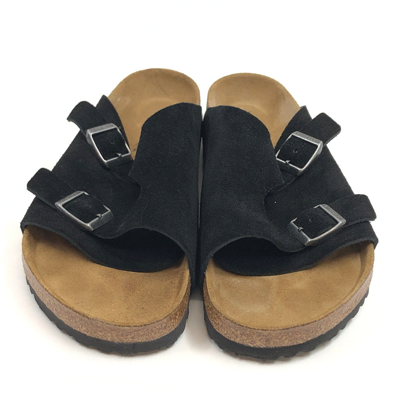 【中古品】【メンズ】 BIRKENSTOCK ビルケンシュトック ZURICH SANDALS 1025045 チューリッヒ サンダル シューズ 靴 164-260905-hn-01-fur サイズ：27.0cm US L11 カラー：ブラック/ブラウン 万代Net店