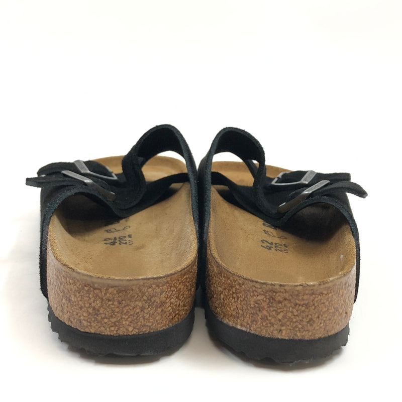 【中古品】【メンズ】 BIRKENSTOCK ビルケンシュトック ZURICH SANDALS 1025045 チューリッヒ サンダル シューズ 靴 164-260905-hn-01-fur サイズ：27.0cm US L11 カラー：ブラック/ブラウン 万代Net店
