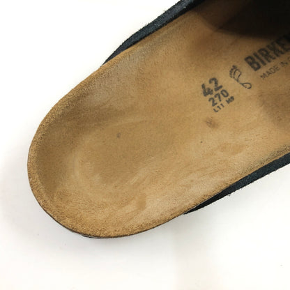 【中古品】【メンズ】 BIRKENSTOCK ビルケンシュトック ZURICH SANDALS 1025045 チューリッヒ サンダル シューズ 靴 164-260905-hn-01-fur サイズ：27.0cm US L11 カラー：ブラック/ブラウン 万代Net店