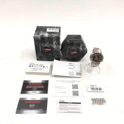 【中古品】【メンズ】 G-SHOCK ジーショック FULL METAL ANALOG-DIGITAL WATCH AWM-500D-1ADR フルメタル アナログデジタル 腕時計 196-260617-hn-05-fur カラー：シルバー/ブラック 万代Net店