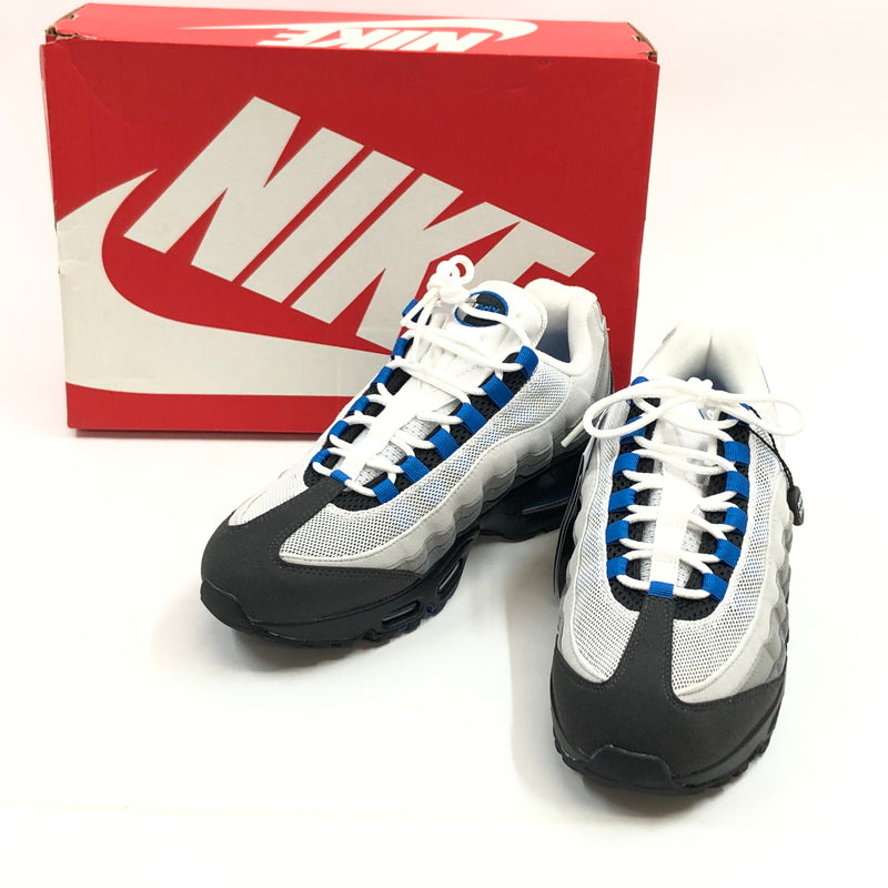 【中古美品】【メンズ】 NIKE ナイキ AIR MAX 95 OG BIG BUBBLE IM7410-100 エアマックス95 OG ビッグバブル スニーカー シューズ 靴 160-260905-hn-02-fur サイズ：27.0cm US9 カラー：ブラック/ホワイト/ブルー 万代Net店