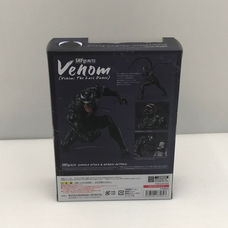 【中古美品】 S.H.Figuarts ヴェノム（ヴェノム：ザ・ラストダンス） 未開封 箱ヤケ・ゆがみあり 055-260904-ti-04-tagh 万代Net店