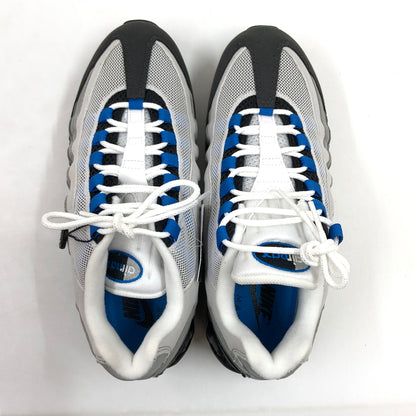 【中古美品】【メンズ】 NIKE ナイキ AIR MAX 95 OG BIG BUBBLE IM7410-100 エアマックス95 OG ビッグバブル スニーカー シューズ 靴 160-260905-hn-02-fur サイズ：27.0cm US9 カラー：ブラック/ホワイト/ブルー 万代Net店