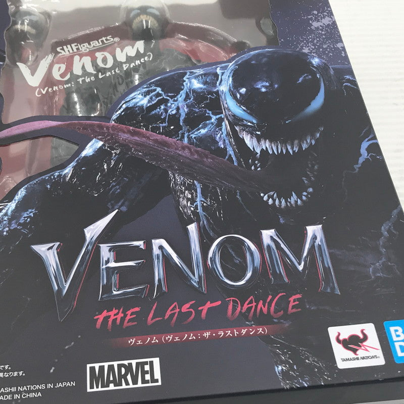 【中古美品】 S.H.Figuarts ヴェノム（ヴェノム：ザ・ラストダンス） 未開封 箱ヤケ・ゆがみあり 055-260904-ti-04-tagh 万代Net店