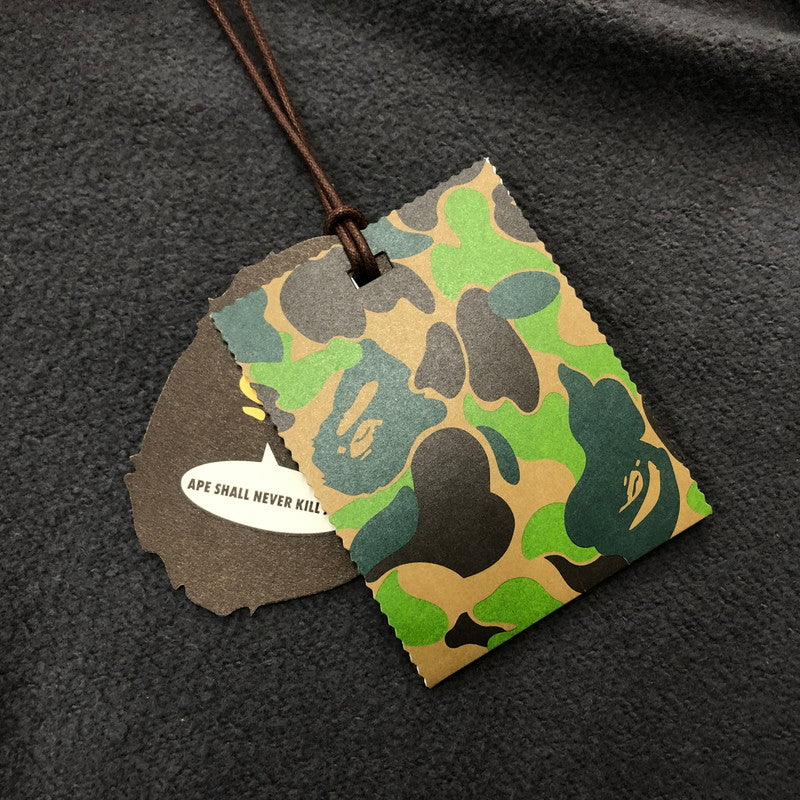 【中古品】【メンズ】 A BATHING APE アベイシングエイプ SHARK FULL ZIP PARAKA 001ZPK701311M シャーク フルジップ パーカー トップス フーディ 142-260217-ko-01-tei サイズ：2XL カラー：ブラック/グレー 万代Net店