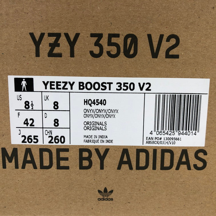 【中古品】【メンズ/レディース】 adidas アディダス HQ4540/YEEZY BOOST 350V2 ONYX 靴 スニーカー 161-250303-NS-5-iwa サイズ：26.5 カラー：ブラック 万代Net店