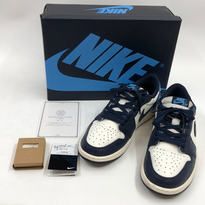 【中古品】【メンズ】 NIKE ナイキ AIR JORDAN 1 RETRO LOW OG "OBSIDIAN" CZ0790-400 エアジョーダン1 レトロ ロー OG オブシディアン スニーカー シューズ 靴 160-260905-hn-03-fur サイズ：27.0cm US9 カラー：ホワイト/ブルー/ブラック 万代Net店