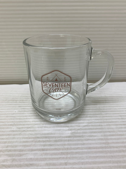 【中古美品】 SEVENTEEN CAFE 2022 ～WINTER CAMPING～ ガラスマグ(CLEAR) カード 087-250704-AS-8-min 万代Net店