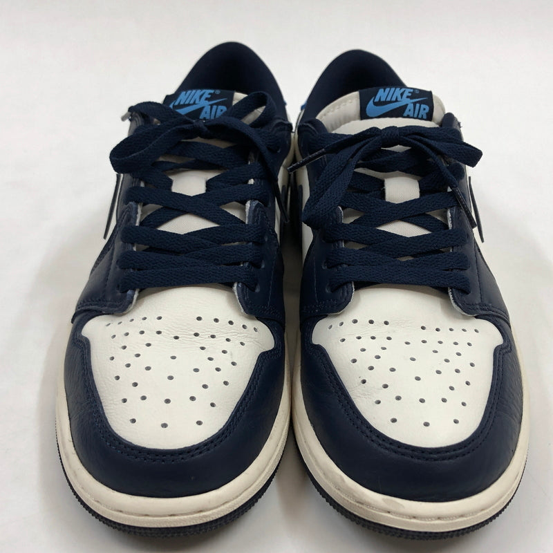 【中古品】【メンズ】 NIKE ナイキ AIR JORDAN 1 RETRO LOW OG "OBSIDIAN" CZ0790-400 エアジョーダン1 レトロ ロー OG オブシディアン スニーカー シューズ 靴 160-260905-hn-03-fur サイズ：27.0cm US9 カラー：ホワイト/ブルー/ブラック 万代Net店