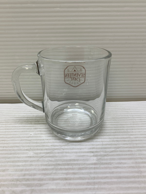 【中古美品】 SEVENTEEN CAFE 2022 ～WINTER CAMPING～ ガラスマグ(CLEAR) カード 087-250704-AS-8-min 万代Net店