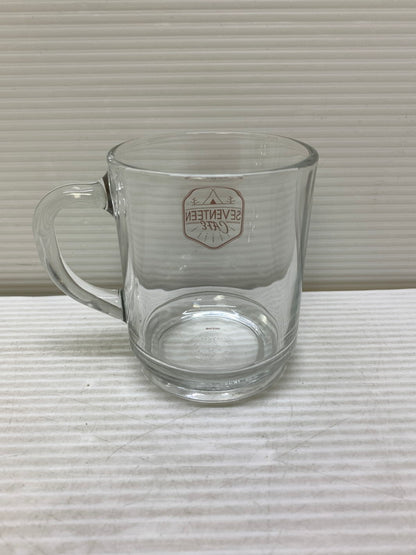 【中古美品】 SEVENTEEN CAFE 2022 ～WINTER CAMPING～ ガラスマグ(CLEAR) カード 087-250704-AS-8-min 万代Net店