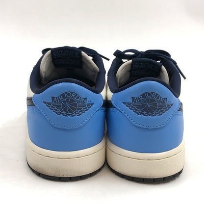 【中古品】【メンズ】 NIKE ナイキ AIR JORDAN 1 RETRO LOW OG "OBSIDIAN" CZ0790-400 エアジョーダン1 レトロ ロー OG オブシディアン スニーカー シューズ 靴 160-260905-hn-03-fur サイズ：27.0cm US9 カラー：ホワイト/ブルー/ブラック 万代Net店