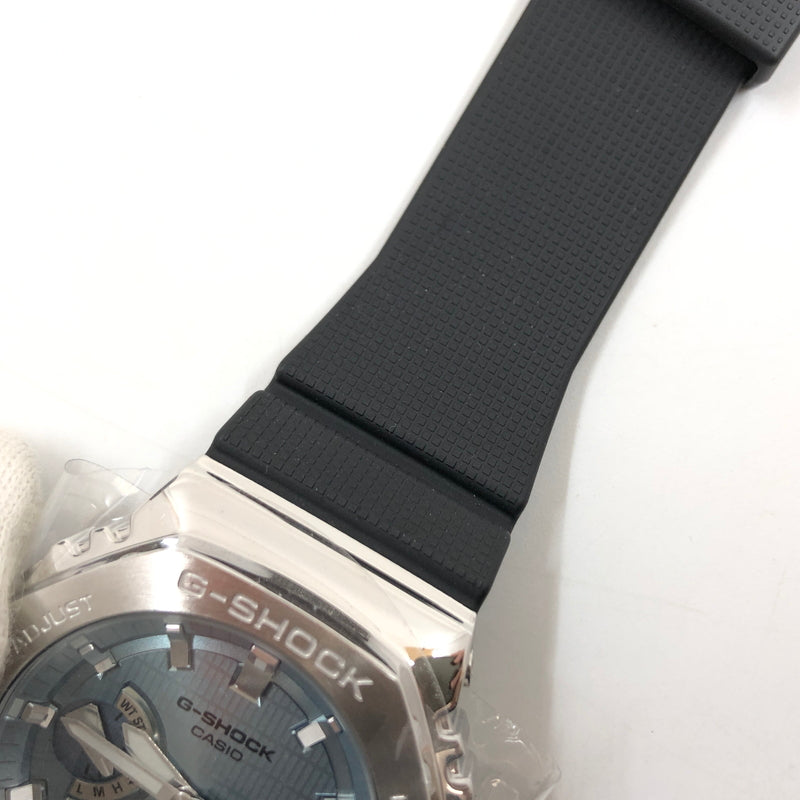 【中古美品】【メンズ】 G-SHOCK ジーショック 2100 SERIES ANALOG-DIGITAL WATCH GBM-2100A-1A2JF アナログデジタル 腕時計 196-260617-hn-07-fur カラー：ブラック/シルバー 万代Net店