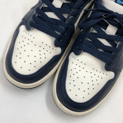 【中古品】【メンズ】 NIKE ナイキ AIR JORDAN 1 RETRO LOW OG "OBSIDIAN" CZ0790-400 エアジョーダン1 レトロ ロー OG オブシディアン スニーカー シューズ 靴 160-260905-hn-03-fur サイズ：27.0cm US9 カラー：ホワイト/ブルー/ブラック 万代Net店