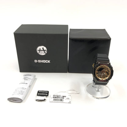 【中古美品】【メンズ】 G-SHOCK ジーショック × 八村塁 ANALOG-DIGITAL WATCH GBM-2100RH-1AJR アナログデジタル 腕時計 196-260617-hn-08-fur カラー：ブラック/ゴールド 万代Net店