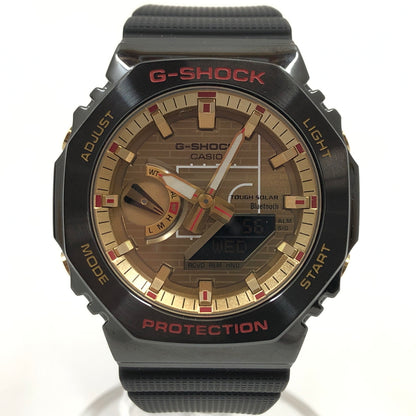 【中古美品】【メンズ】 G-SHOCK ジーショック × 八村塁 ANALOG-DIGITAL WATCH GBM-2100RH-1AJR アナログデジタル 腕時計 196-260617-hn-08-fur カラー：ブラック/ゴールド 万代Net店