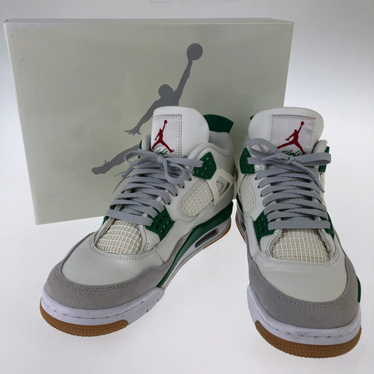 【中古品】【メンズ】 NIKE ナイキ DR5415-103/SB × AIR JORDAN ４ PINE GREEN 160-250303-NS-6-iwa サイズ：27 カラー：ホワイト パイングリーン 万代Net店