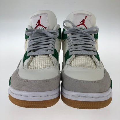 【中古品】【メンズ】 NIKE ナイキ DR5415-103/SB × AIR JORDAN ４ PINE GREEN 160-250303-NS-6-iwa サイズ：27 カラー：ホワイト パイングリーン 万代Net店