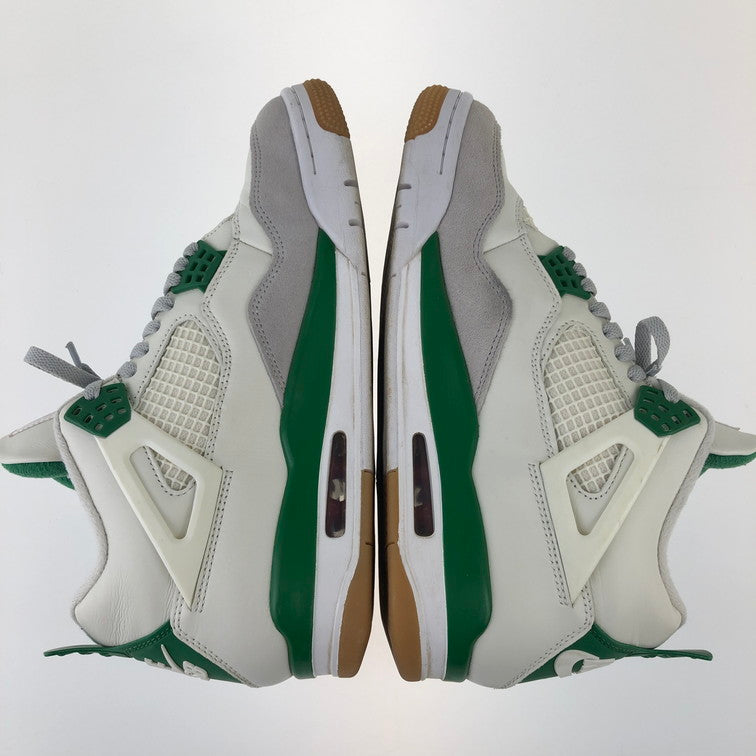 【中古品】【メンズ】 NIKE ナイキ DR5415-103/SB × AIR JORDAN ４ PINE GREEN 160-250303-NS-6-iwa サイズ：27 カラー：ホワイト パイングリーン 万代Net店