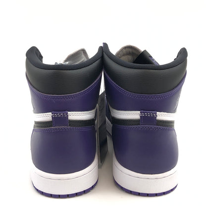 【中古美品】【メンズ】 NIKE ナイキ AIR JORDAN 1 RETRO HIGH OG 555088-500 エアジョーダン1 レトロ ハイ OG スニーカー シューズ 靴 160-260618-hn-02-fur サイズ：27.0cm US9 カラー：パープル/ホワイト/ブラック 万代Net店