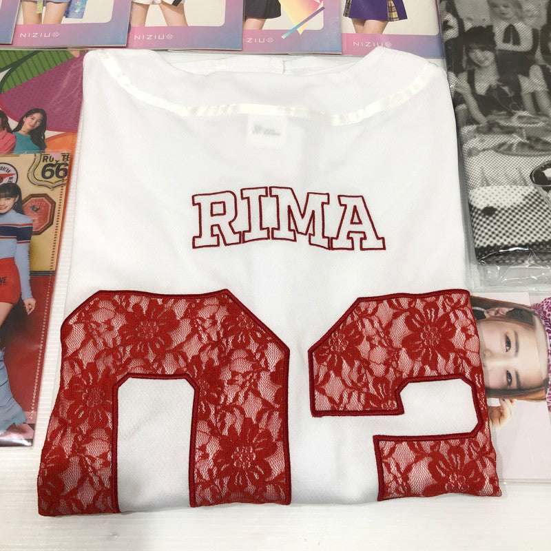 【中古品】 まとめ売り NiziU グッズ セット ショッパーバッグ リマ ユニフォーム クリアファイル等 開封済み 087-260723-ti-15-tag 万代Net店