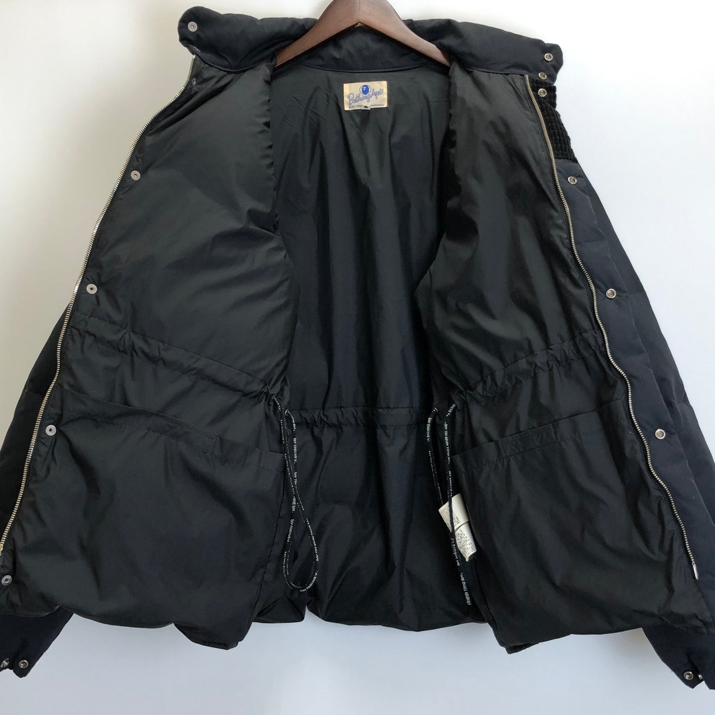 【中古品】【メンズ】 A BATHING APE アベイシングエイプ ELBOW PATCH SWITCHING WESTERN DOWN JACKET エルボー パッチ スイッチング ウエスタン ダウン ジャケット アウター 142-260624-cs-19-izu サイズ：L カラー：ブラック 万代Net店